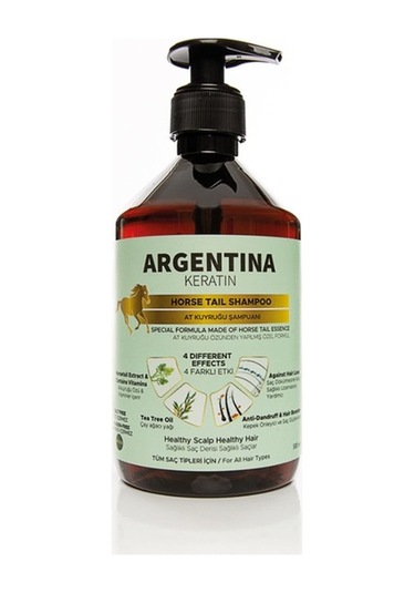 Argentina Keratin At Kuyruğu Şampuanı 500 ML