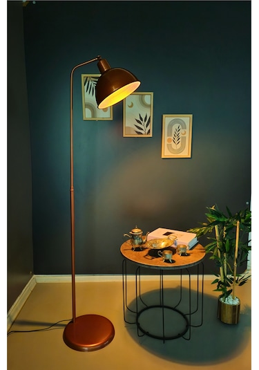 Dolce Bakır Lambader Hareketli Başlık Modern Dekoratif Metal ... Yeşil