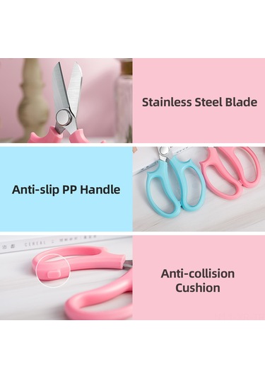 Xiyyadms Garten Bakımı Çelik Bıçaklar Seti 10 Adet - Güneşken, Meyve Ve Dal Kesimi İçin Keskin Uçlar, Mavi Ergonomik Saplı Bahçe Araçları