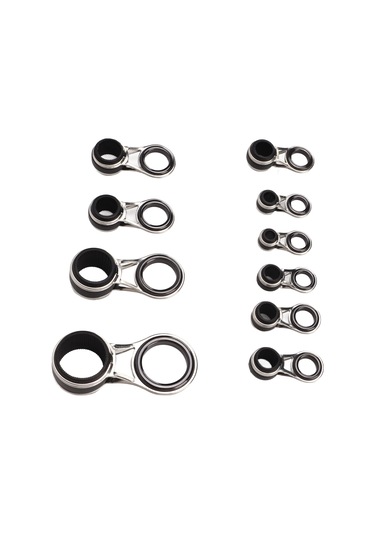 Xindoker Stok Makyat Çelik Seramik Oluklu Olta Çubuk Rehberleri Seti - Tüm Olta Çeşitlerine Uygun, Dökümönü Azaltan, Koli Halinde Sağlanır