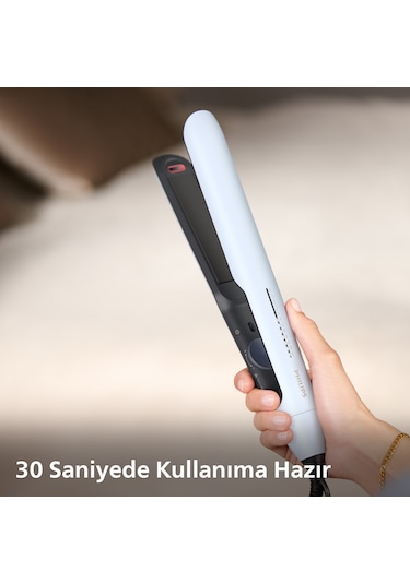 Philips Saç Düzleştirici BHS520/00,Bukle Özelliği, Argan Yağı Katkılı, İyonik Bakım