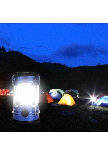 Dancemonkey Geeksen 12 Led'li Kamp Feneri - Taşınabilir, Asmalı, Parlak Işık, Pusulalı, Pil İle Çalışır, Renkli Fener Çok Renkli