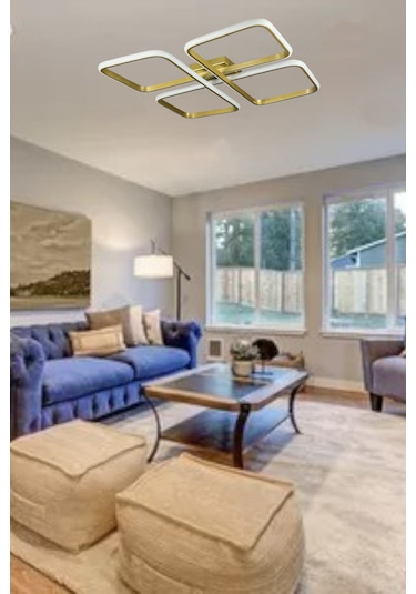 Specula Eskitme Renk Beyaz Ledli - Mutfak - Salon Led Avize Eskitme