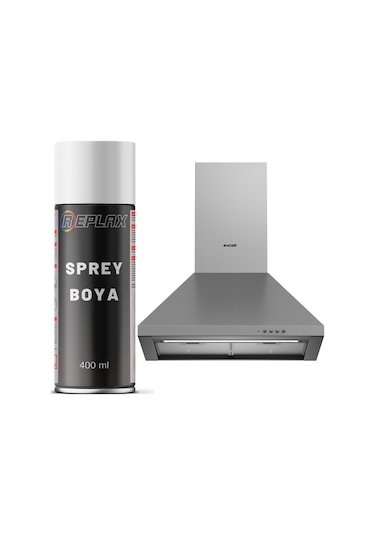 İnox Davlumbaz Sprey Boya 400 Ml.