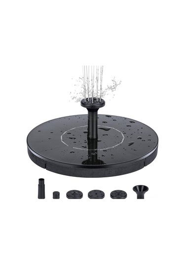 Ximistore9 Güneş Enerjili Bahçe Çeşmesi - 50cm Yükseklik, 18cm Pompa, Çok Kristalli Güneş Paneli, Sessiz Çalışma