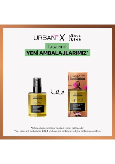 Urban Care No 6 Bond Plex Saç Bakım Yağı 100 Ml