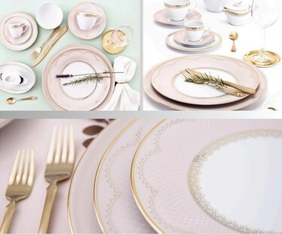 Porcel Grace 54 Parça Yemek Takımı Süt Beyazı