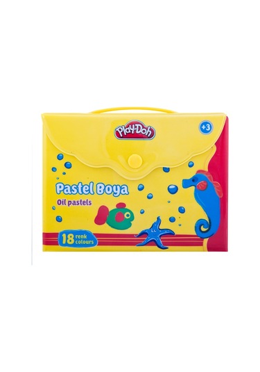 Play-Doh Pastel Boya Çantalı 18 Renk Play-Pa006 N11.6852