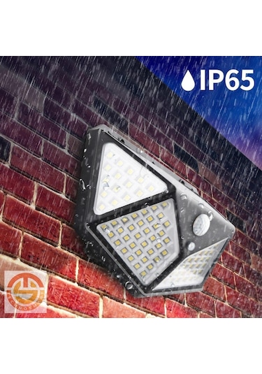 Technosmart 100 Ledli Güneş Enerjili Bahçe Lambası Solar Hareket