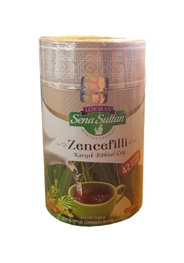 Lokman Sena Sultan Zencefilli Karışık Bitki Süzen Poşet Çay 42 x 1.5 G