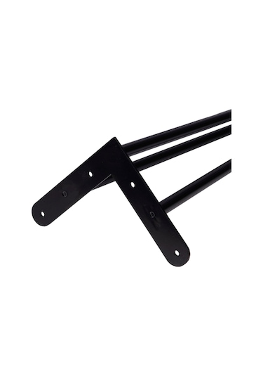 Metal Boru Ayak Kütük Masa Dresuar Kaşıklık Kitaplık Orta Sehpa Zigon Ayağı 40 Cm 2 Adet