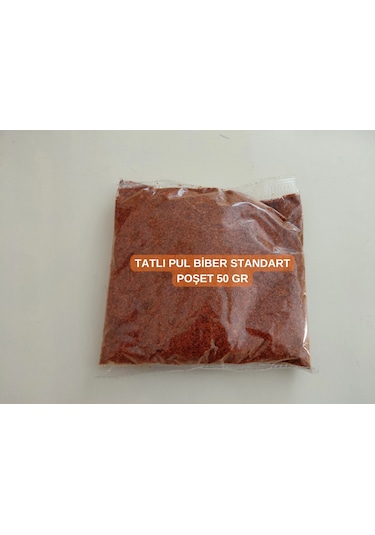 Tatlı Pul Biber Standart Poşet 50 Gr