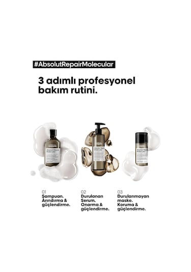 L'oreal Professionnel Serie Expert Absolut Repair Molecular Durulanmayan Saç Bakım Maskesi 100 ML