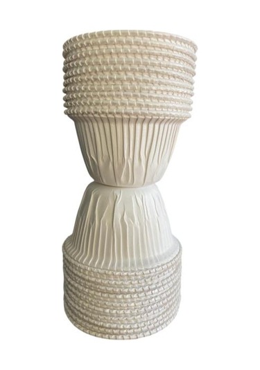 Sufle Kabı Muffın Beyaz 20 Li Yeşil