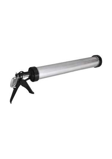 Venturemart 1 Adet Alüminyum Tüp Silikon Kalafat Tabancası 600ml Kalafat Aleti 10 Nozul İle