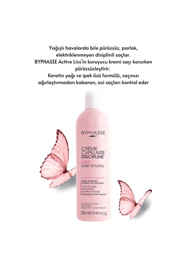 Byphasse Kabarık Saçlar İçin Şekillendirici Bakım Kremi 250 ML