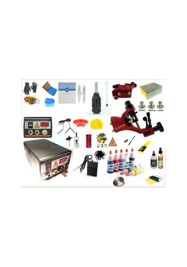 Dijital Adaptörlü Cartrıdge Kartuşlu Stigma Dövme Seti - 2 Yıl Garanti-136160