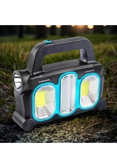 Buffer Hurry Bolt Güneş Enerjili Taşınabilir Çalışma Lambası Powerbank Özellikli Çok Renkli