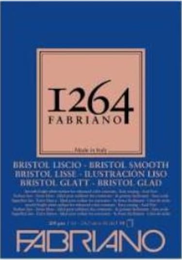Fabriano 1264 Bristol Marker Defteri 200g 50 Yaprak A3