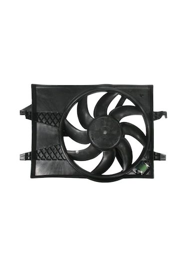 Ford Fiesta 02/07 Radyatör Fan Davlumbazı Komple 1.4 Tdci 8 Kanat Motorlu Ori S
