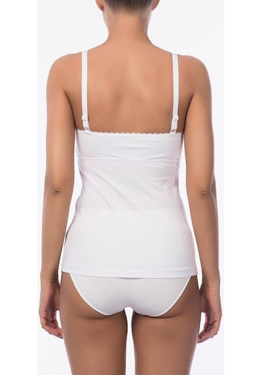 Kapbirtane 2'Li Nbb 3050 %100 Pamuklu Emzirme Atleti