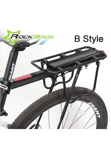 Arzu Alüminyum Portbagaj V Fren Disk Uyumlu Bisiklet Arka Bagaj Siyah