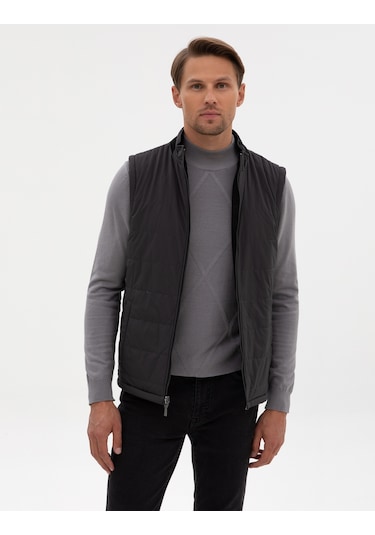 Pierre Cardin Erkek Siyah Deri Mont-kaban 50318039-001 Siyah