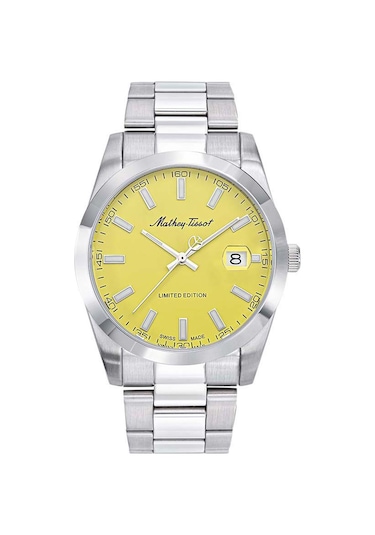 Mathey Tissot H451j Erkek Kol Saati Metalik
