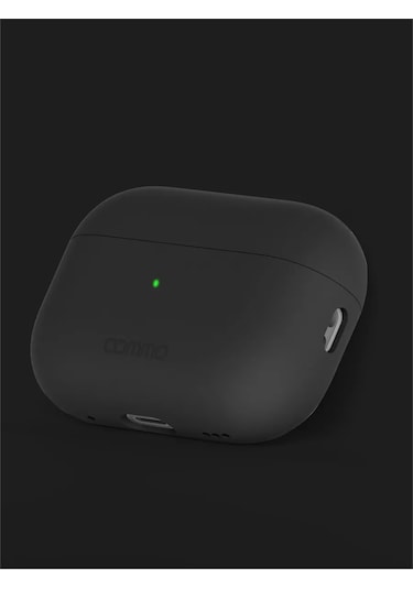 Commo  Airpods Uyumlu Pro 2nd Kulaklıklar İçin Shield Kapak, Siyah 261986540 Siyah
