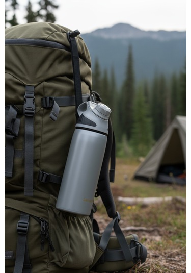 Bernardo Viva Termos Matara Gri 600ml Gri