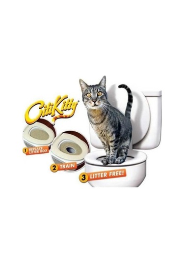 Kullanıma Uygun Citikitty Kedi Tuvalet Eğitim Seti
