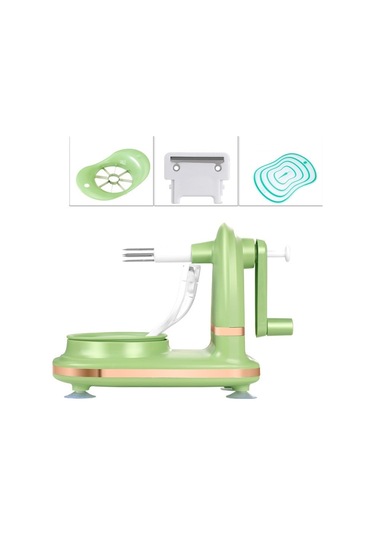 Myinkai No.3459 2025 Yeni Model Elma Soyma Aleti Ev Tipi El Yeşil