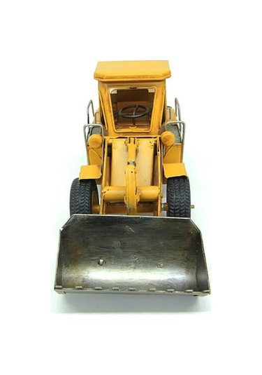 Himarry Dekoratif Metal İş Makinesi Biblo Dekoratif Hediyelik