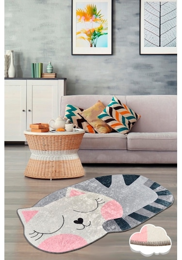 Bıg Cat 60X100 Cm Dekoratif Halı