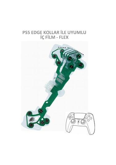 Playstation 5 Ps5 Edge Kollar İle Uyumlu İç Film Flex