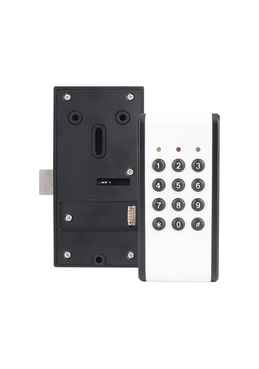 Vkemall Dokunmatik Entegre Gizli Kodlu Kilit - Dolap, Şifreli Sandık, Gardırop İçin Akıllı Kilit Sistemi 4xaaa Pil Gerekiyor, Pil Dahil Değil