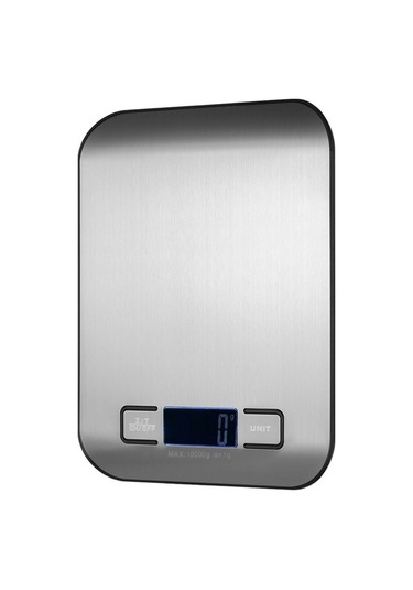 Ulzyvf Yüksek Hassasiyetli 10kg Dijital Mutfak Terazisi - G/ml/lb Ölçüm, Siyah Siyah