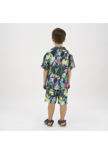 Erkek Çocuk Desenli Gömlek 2411bk06009-4326 001