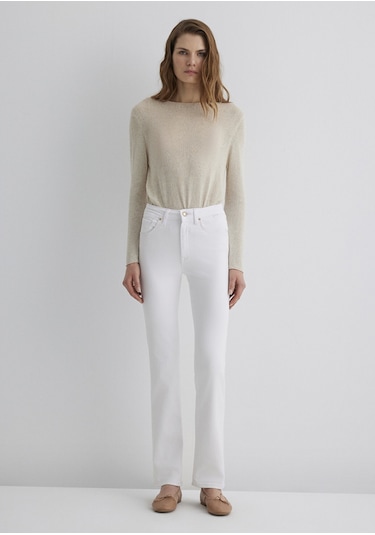 Mavi - Kendra Gold Premium Beyaz Jean Pantolon 1074686459 Beyaz