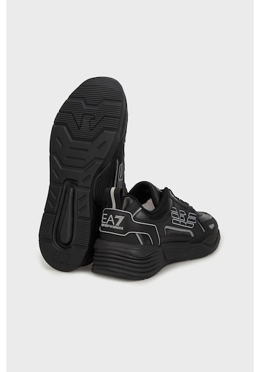 Ea7 Unisex Ayakkabı 7x000306 Af18446 Mc032 Siyah-gümüş Siyah-gümüş