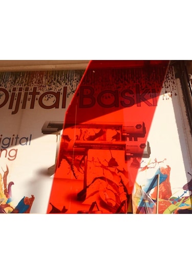 2.8mm Kırmızı Transparan Pleksi Levha Şeffaf Kırmızı Pleksi