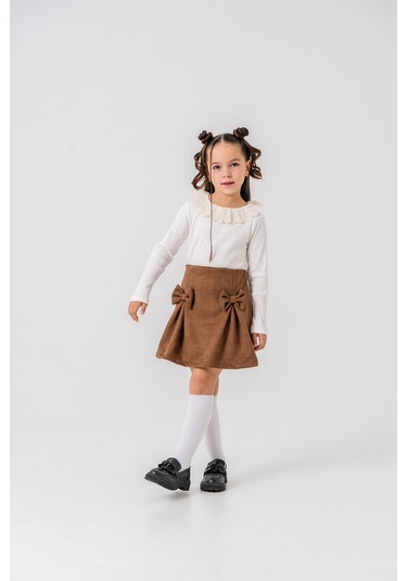 Smile Kids Etekli Kız Takım Çok Renkli