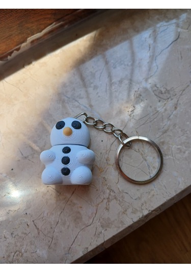 Hareketli Kardan Adam Anahtarlık