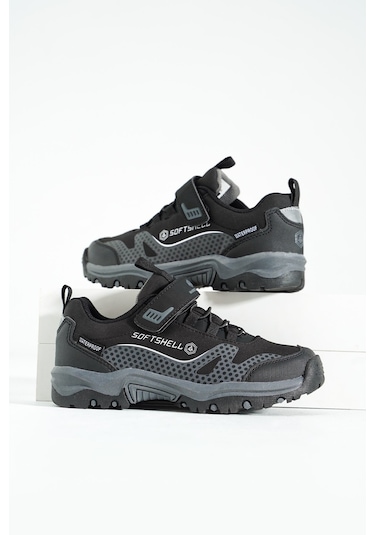 Hammer Jack Lumpa Su Geçirmez Siyah Çocuk Ayakkabı Siyah