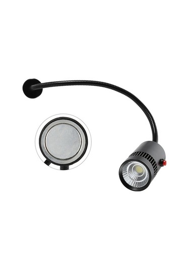 Fortunelane 7'lik Led Çalışma Lambası, Manyetik Tabanlı, 360 Esnek Boyun, Yüksek Parlaklık, Alüminyum Gövde, Ip44 Su Geçirmez, En Diğer