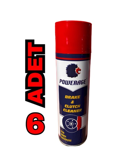 Powerage Fren,balata Ve Parça Temizleme Spreyi 500 Ml 6 Adet
