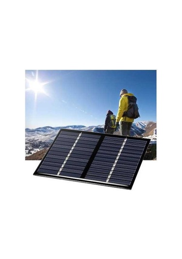 Dancemonkey Taşınabilir 1.5w 12v Güneş Paneli - Kamp & Seyahat Şarj Cihazı