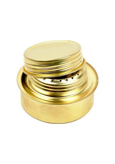 Artfulabode Yanıcı Ultra Taşınabilir Standı Ruh Ocağı Ocağı Mini Mekan Kamp İle Hafif Gümüş Fırın Dış Bakır Alkol Alaşımlı No Gümüş