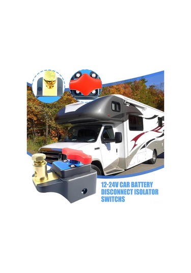 Ximistore9 12v-24v Akü Kesici Anahtarı - Bot, Tekne, Karavan Ve Tır İçin Tepe Montajlı Güç Kontrolü Ve Akü Koruma Anahtarı