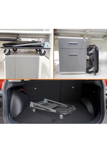 Duffmart PR2330 Pro Katlanır Paket Taşıma Arabası 300 KG